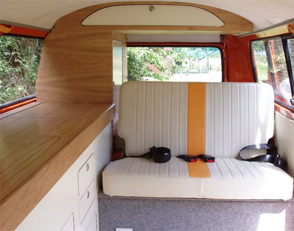1972 vw bus interior design